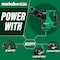 Metabo Hpt 36V MV Cordless Brushless 1- 1/8in SDS Plus Rotary Hammer w/ UVP Bare DH3628DAQ4M - alternate 5